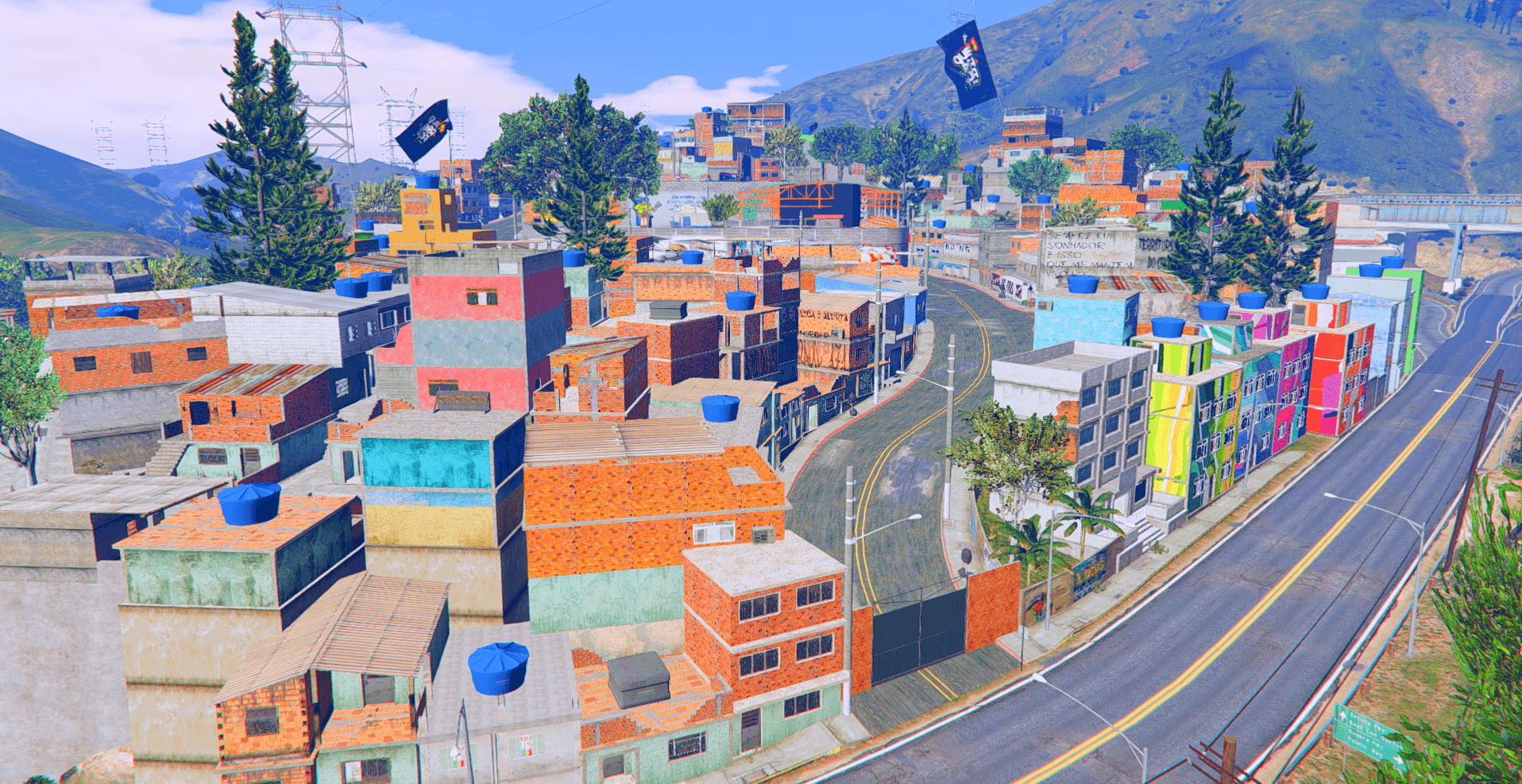 PACK DE 20 FAVELAS QUEBRADA SHOP - Mapa FiveM