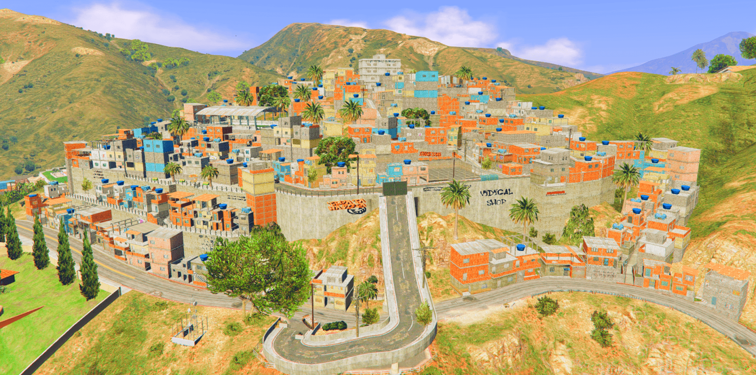 Favela Vidigal - Mapa FiveM